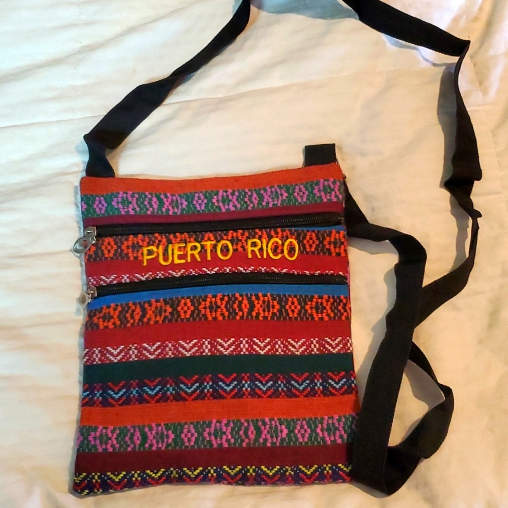Puerto Rico embroidered bag
